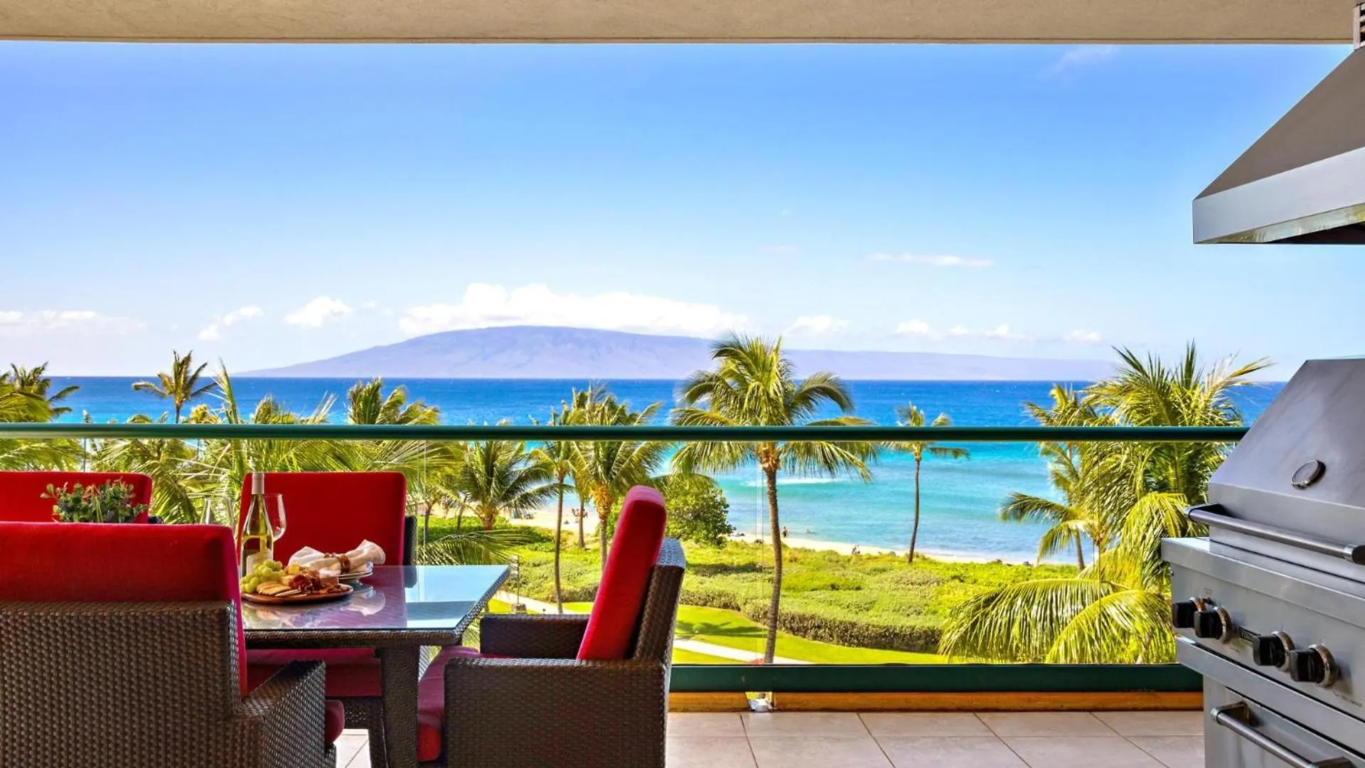 Apartment Kbm Resorts Free Car Honua Kai Konea Hkk-451 Oceanfront W Wraparound Lanai Kaanapali