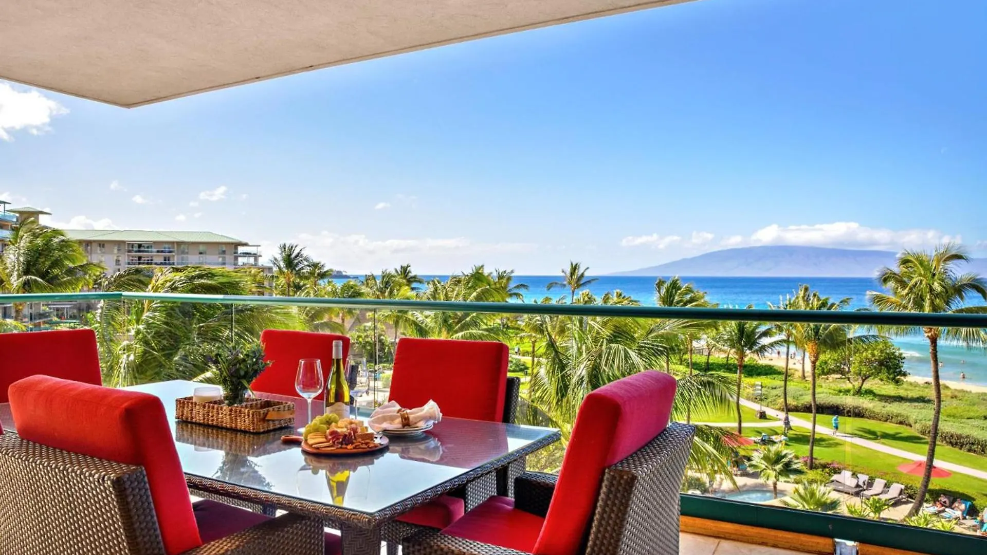 Kbm Resorts Free Car Honua Kai Konea Hkk-451 Oceanfront W Wraparound Lanai Kaanapali Apartment